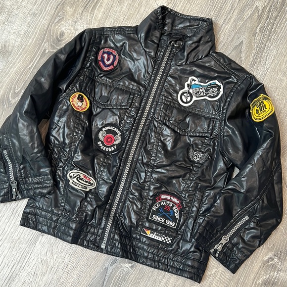 Super Cute Boys Biker Jacket - Picture 1 of 5